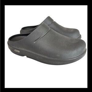Oofos Oocloog Men’s 4 Women’s 6 Black Unisex Slip On Recovery Clogs Lightweight